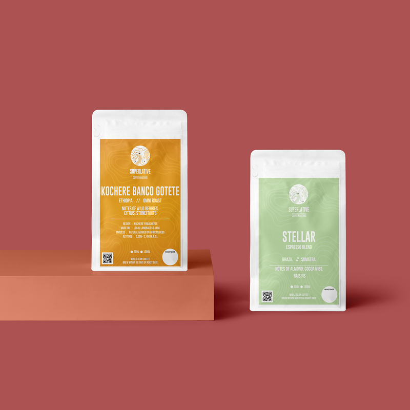 Retail bag bundles (2 bags x 250g)